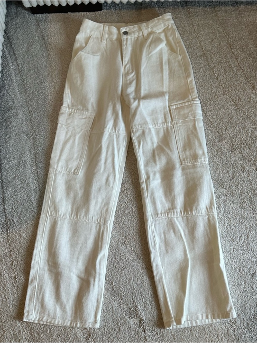 Shein Women’s White Cargo Pants